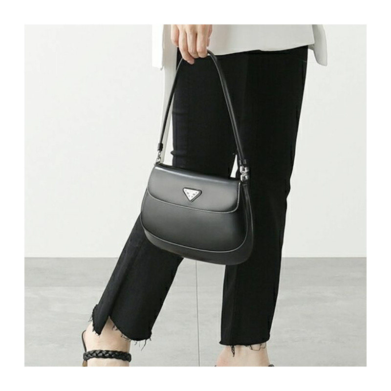 PRADA Cleo翻蓋肩背包 1BD311 OOO ZO6 F0002-2