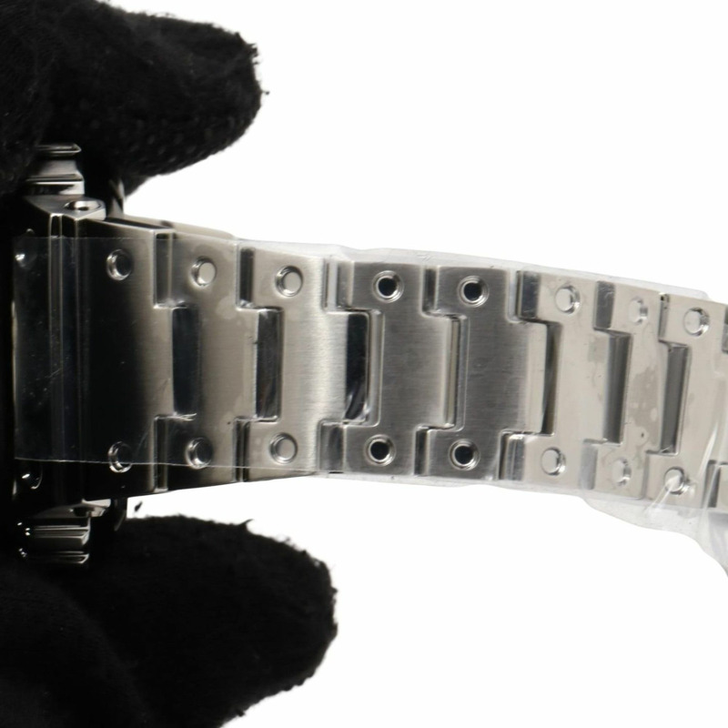 卡西歐 G-SHOCK 全金屬 5000 系列 GMWB5000D1JF 銀色不鏽鋼男士數位手錶-6