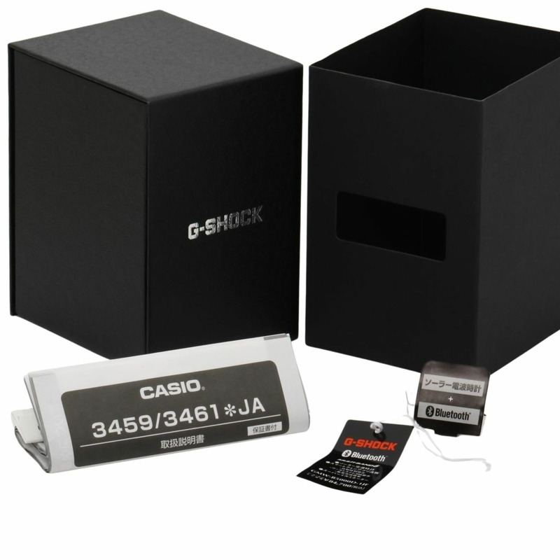 卡西歐 G-SHOCK 全金屬 5000 系列 GMWB5000D1JF 銀色不鏽鋼男士數位手錶-7