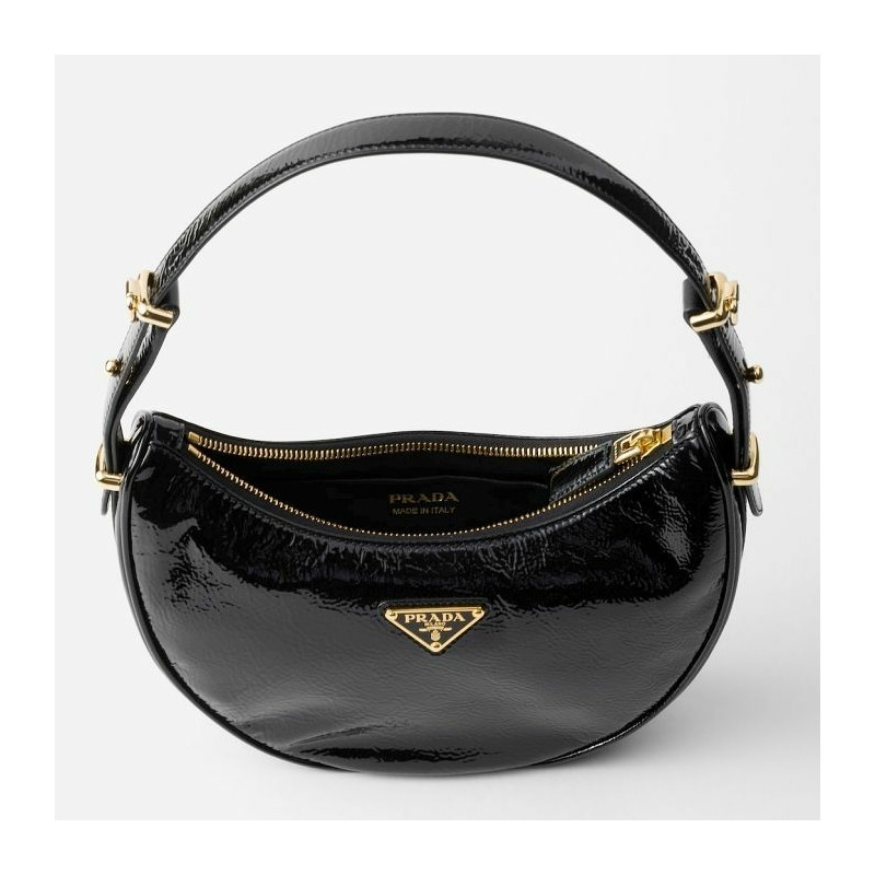 PRADA Arche Naplack漆皮肩包 F0002-2