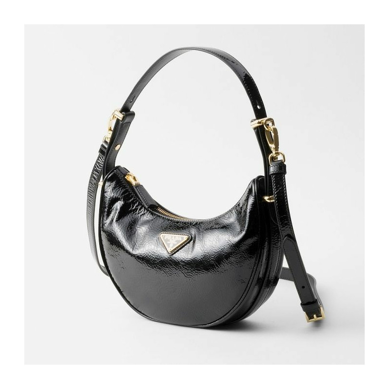 PRADA Arche Naplack漆皮肩包 F0002-3