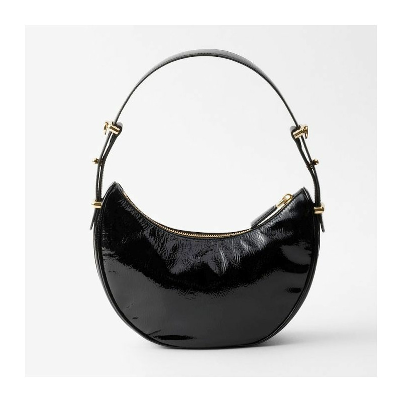 PRADA Arche Naplack漆皮肩包 F0002-7