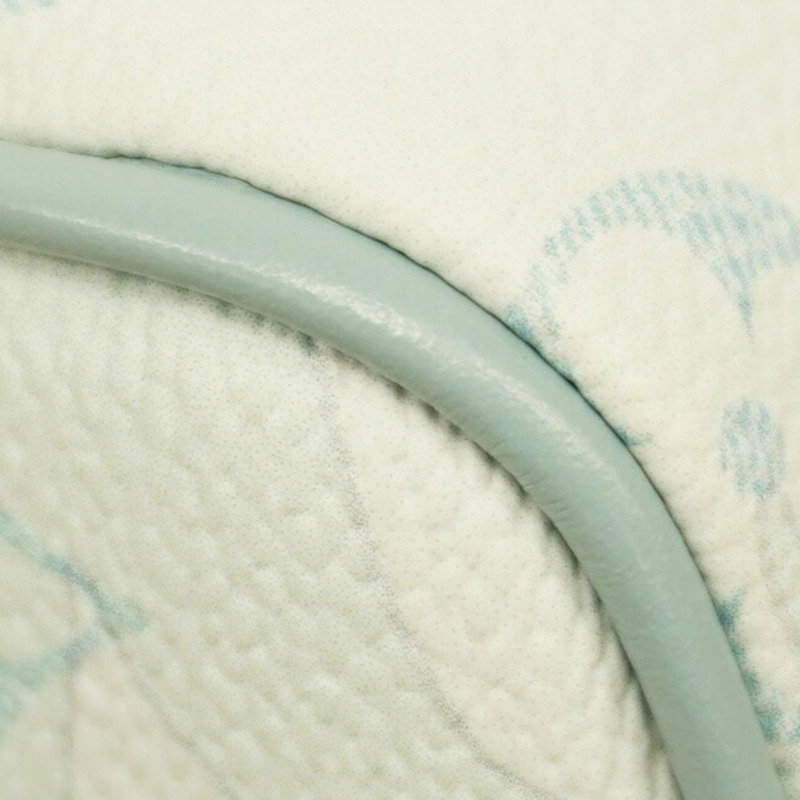 路易威登 Monogram Aqua Garden Keepall Bandouliere 25 手提包 M22527 白色/淺藍色 男士兩用包-5