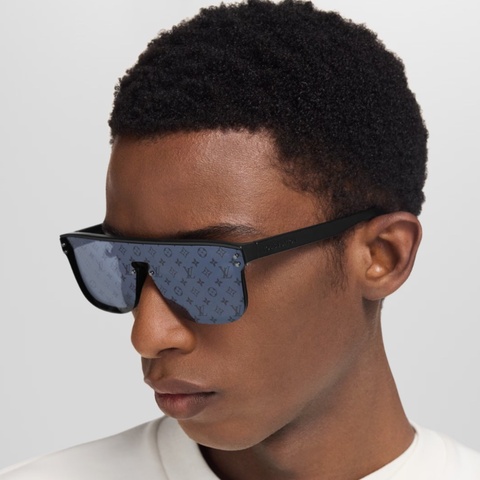 莉亞精品♡ LV 滿版老花墨鏡 二手