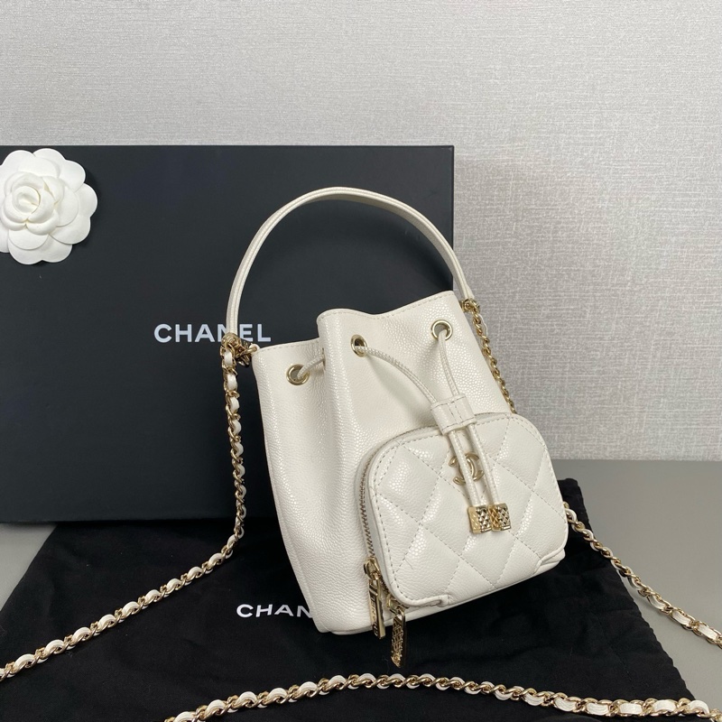 ✨Chanel 25B 白金小水桶包 晶片款🤍-3