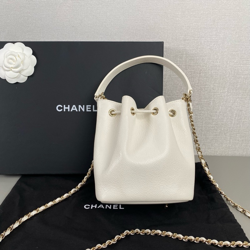 ✨Chanel 25B 白金小水桶包 晶片款🤍-5
