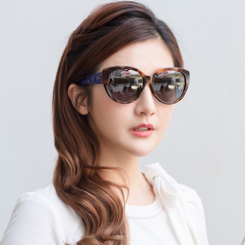 DIOR 太陽眼鏡 (琥珀色)-5