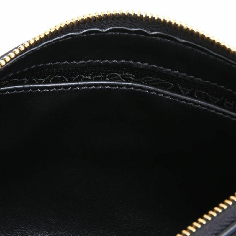 PRADA 尼龍皮革肩背包 1BC234 2C8Q F0002-10