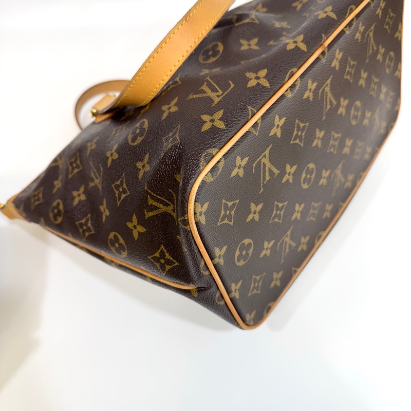 🥨路易威登派拉蒙LV原花抓皺palermo一字拉鍊水餃包M40145-12