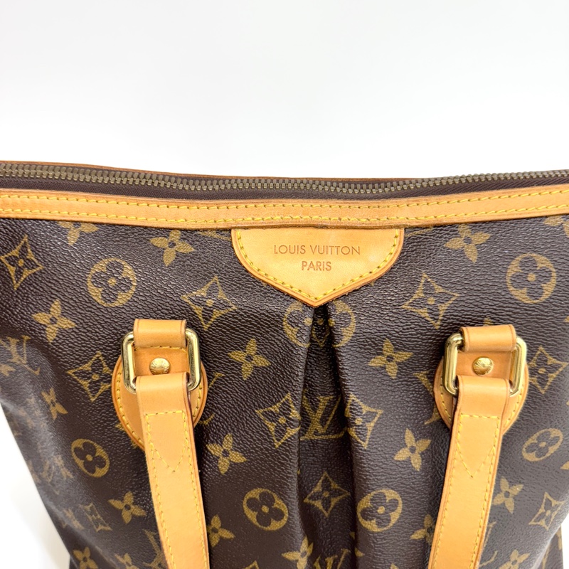 🥨路易威登派拉蒙LV原花抓皺palermo一字拉鍊水餃包M40145-15