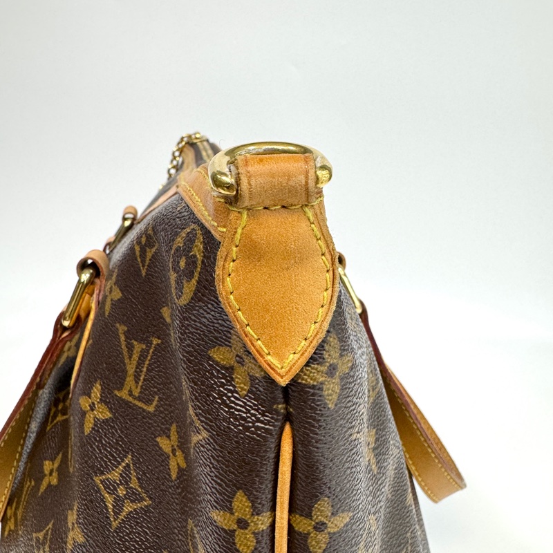 🥨路易威登派拉蒙LV原花抓皺palermo一字拉鍊水餃包M40145-17