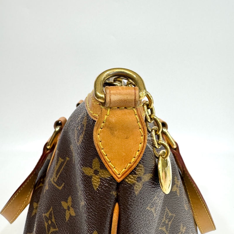 🥨路易威登派拉蒙LV原花抓皺palermo一字拉鍊水餃包M40145-18