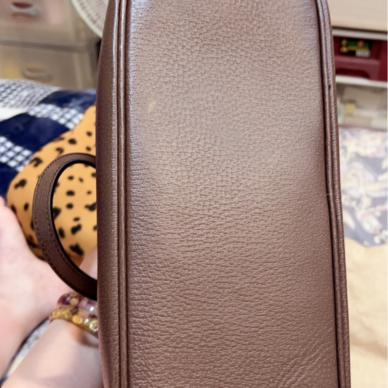 Gucci中號雙提把拖特包-14