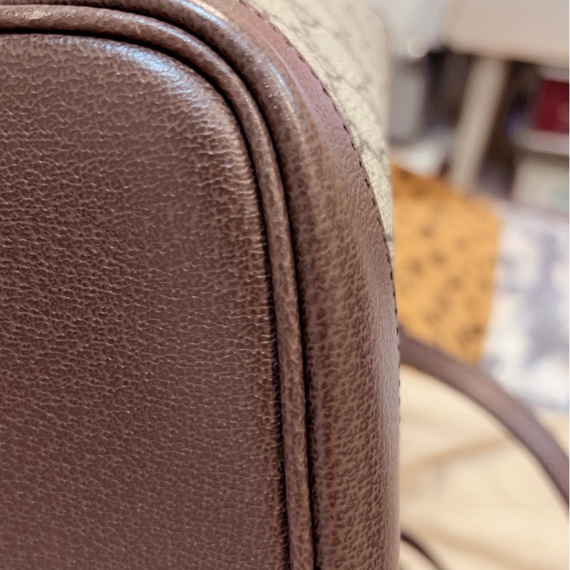 Gucci中號雙提把拖特包-16