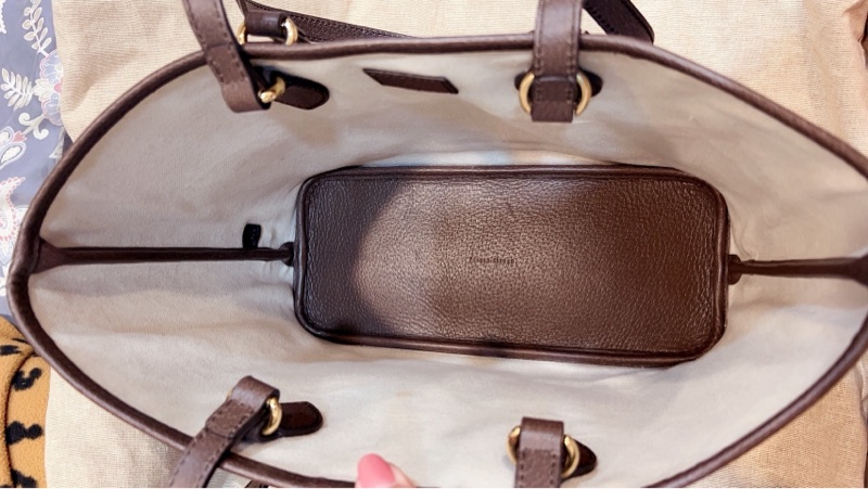 Gucci中號雙提把拖特包-20