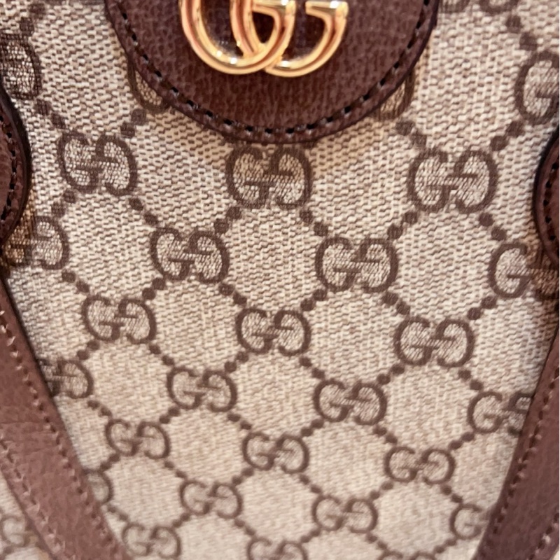 Gucci中號雙提把拖特包-25