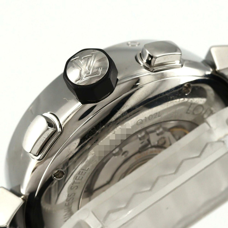 路易威登 Tambour Chrono Voyage Q102L 不鏽鋼自動腕錶-2