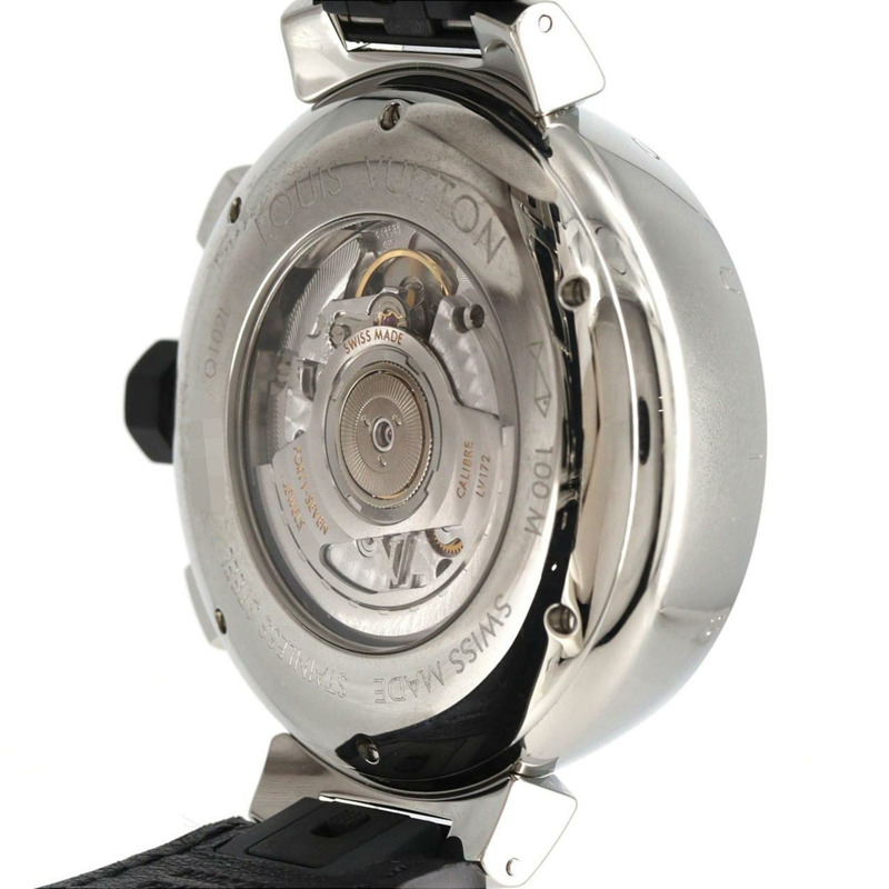 路易威登 Tambour Chrono Voyage Q102L 不鏽鋼自動腕錶-3
