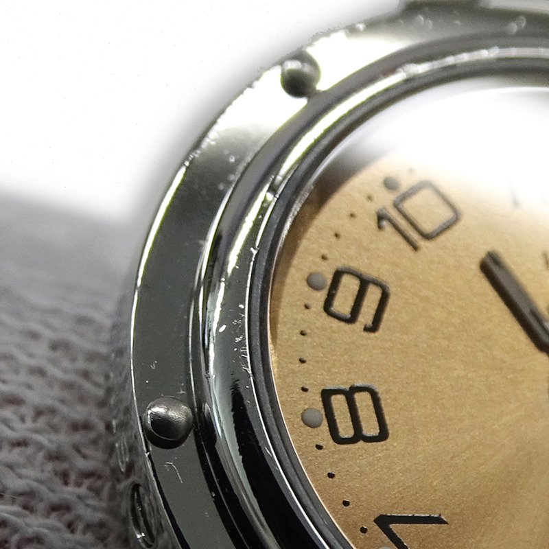 愛馬仕 Clipper Date 女士石英腕錶，不鏽鋼材質，CL4.210，銀色/粉紅色，拋光處理-10