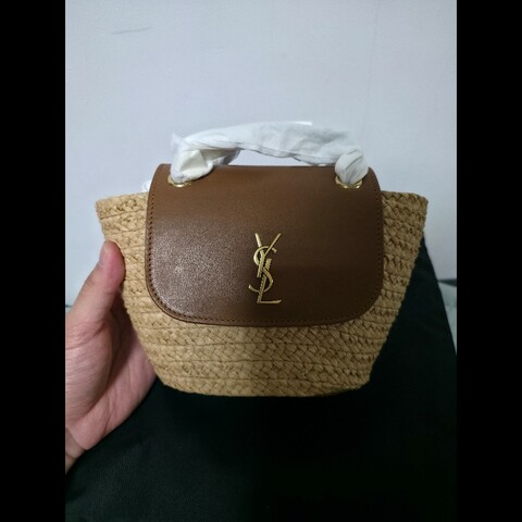 Saint Laurent YSL 草編包