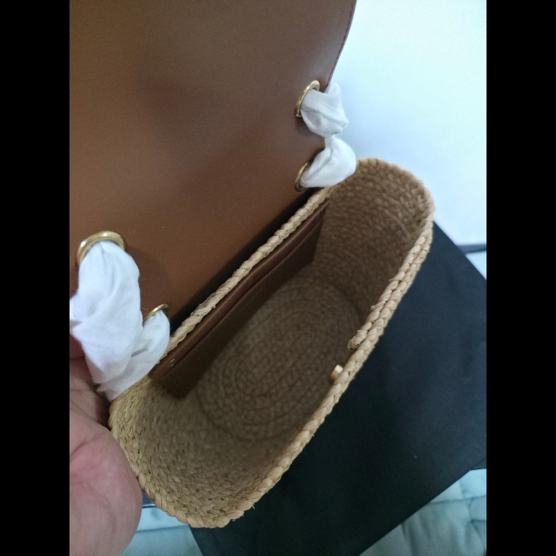 Saint Laurent YSL 草編包-4