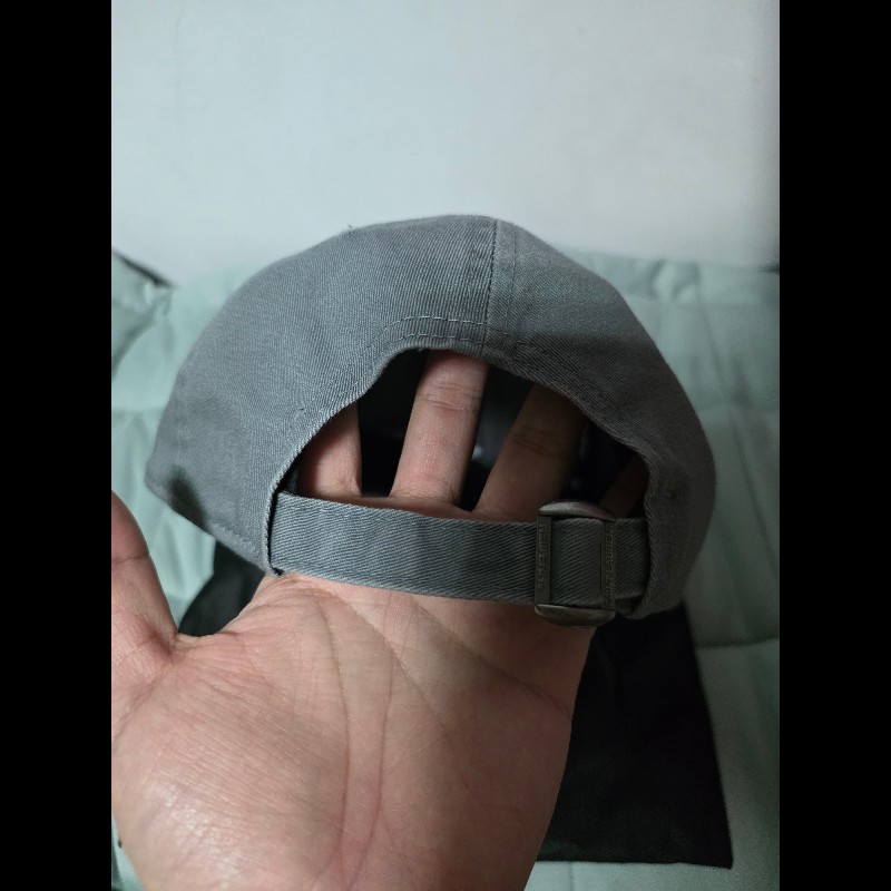 Saint Laurent YSL new era聯名 刺繡棒球帽 灰色-1