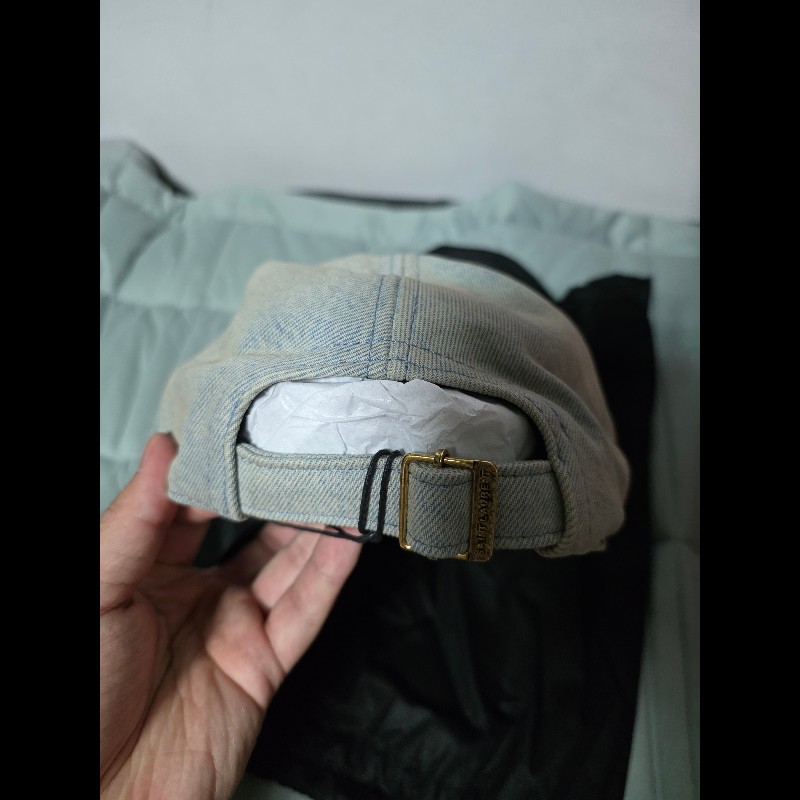 Saint Laurent YSL 牛仔棒球帽 59-1