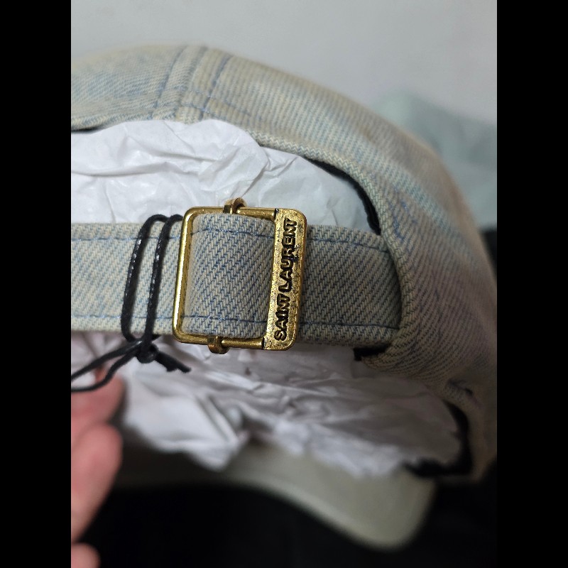 Saint Laurent YSL 牛仔棒球帽 59-2