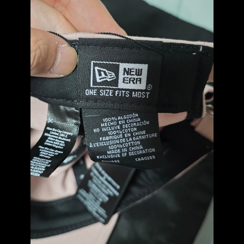 Saint Laurent YSL new era 聯名刺繡棒球帽 粉色-6