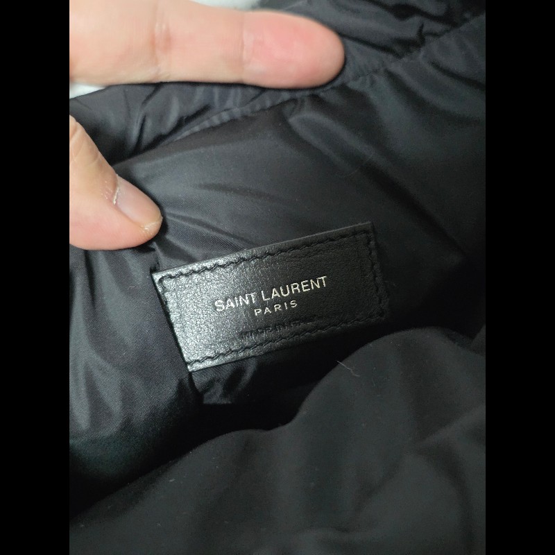 Saint Laurent YSL 尼龍束口水桶包-5