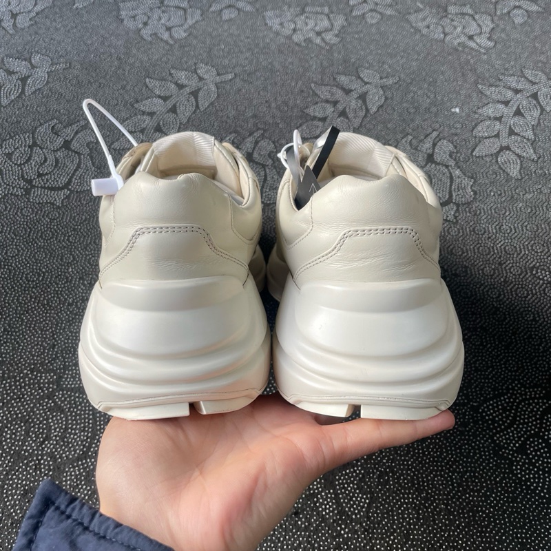 02056 gucci腰帶老爹鞋36.5碼無盒,成色新磨損小-3