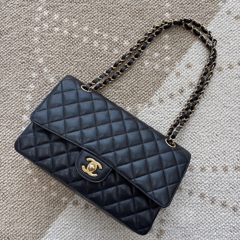 Chanel✨荔枝牛皮金釦 CF25 Coco25