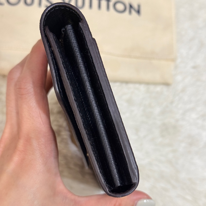 9新以上✨專櫃28900 LV晶片款 M80726長夾 皮夾 發財錢包-8