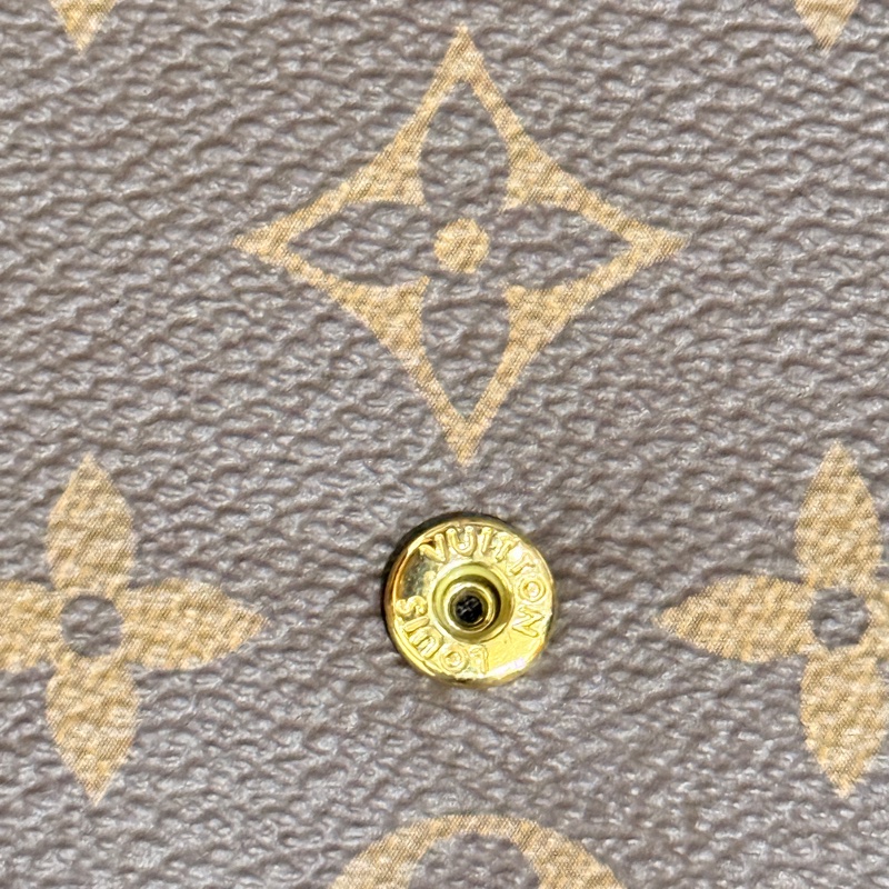 9新以上✨專櫃28900 LV晶片款 M80726長夾 皮夾 發財錢包-19