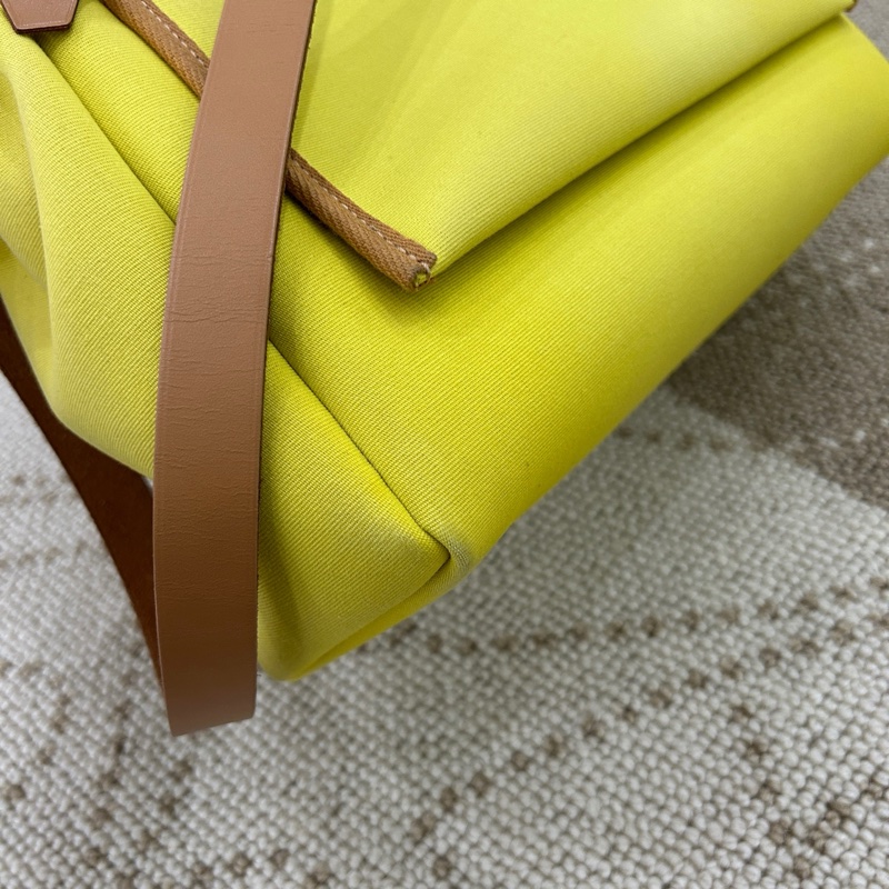 Hermes✨Herbag 31 檸檬黃 Y刻-18