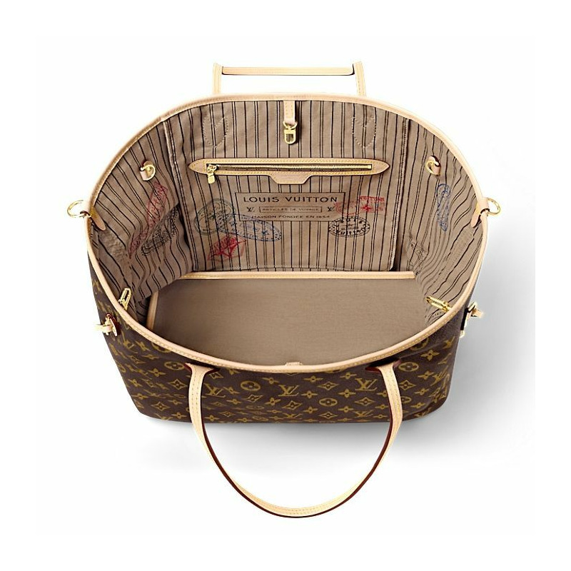 LOUIS VUITTON Neverfull Bandoulière Inside Out GM M11948-9