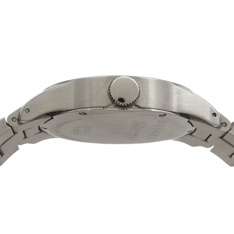 寶格麗 Solotempo ST37S 男士黑色石英腕錶-4