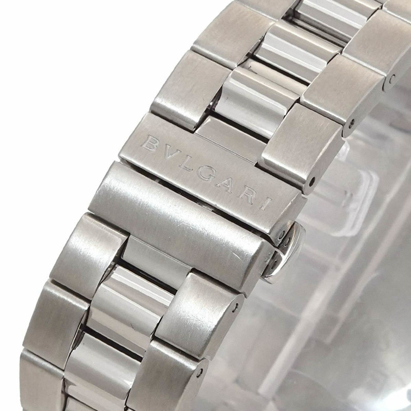 寶格麗 Solotempo ST37S 男士黑色石英腕錶-5