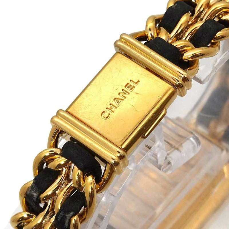 香奈兒 Premiere 女士腕錶,L 碼,H0001,黑金配色,石英機芯-5