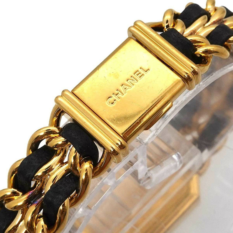 香奈兒 (CHANEL) Premiere 女士腕錶,M 碼,H0001,黑金配色,石英機芯-5