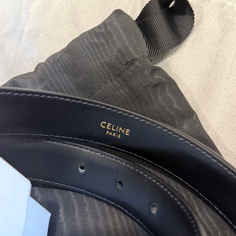 Celine凱旋門經典皮帶 70cm-2