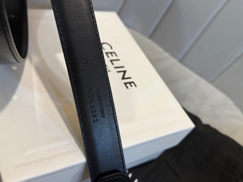 Celine凱旋門經典皮帶 70cm-12