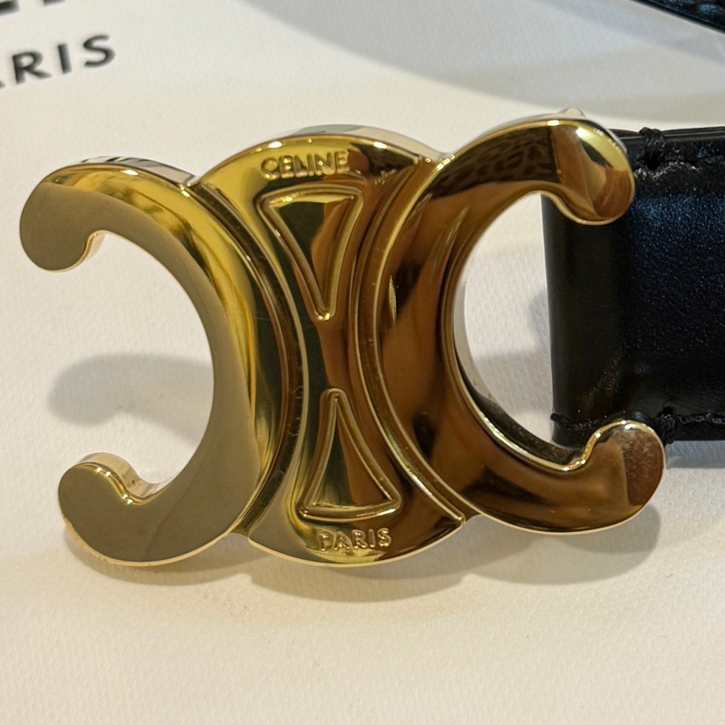 Celine凱旋門經典皮帶 70cm-23