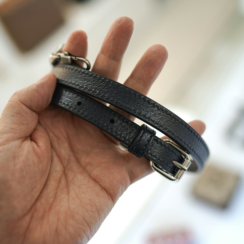 GUCCI 女士迷你托特包斜背包 671623 K9GSN 4075 塗層帆布 海軍藍-18