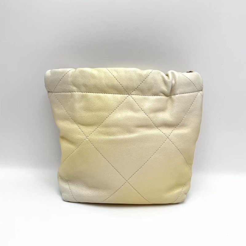 CHANEL漸變色金扣22bag mini  17*19*6 全新閒置配件盒子塵袋-3