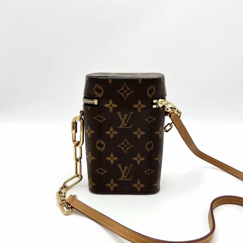 LV 經典老花手機盒子包11*18*6 98新配件塵袋-1