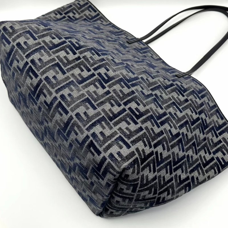 FENDI 經典雙F老花手提托 特包32*26*23 98新配件塵袋-3