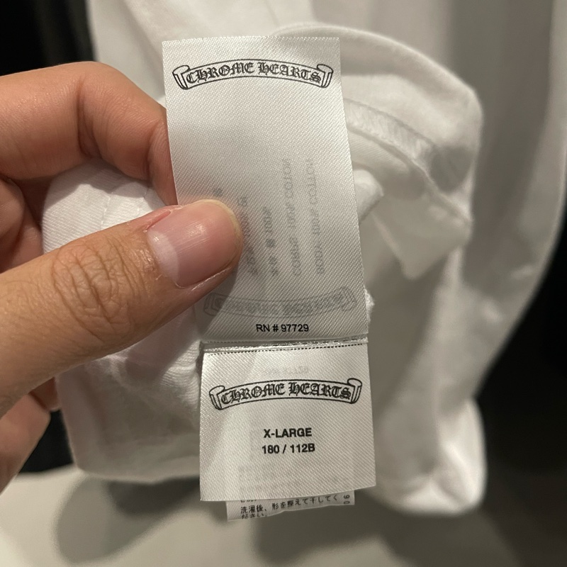 Chrome Hearts 白粉馬蹄 克羅心 短T XL-10