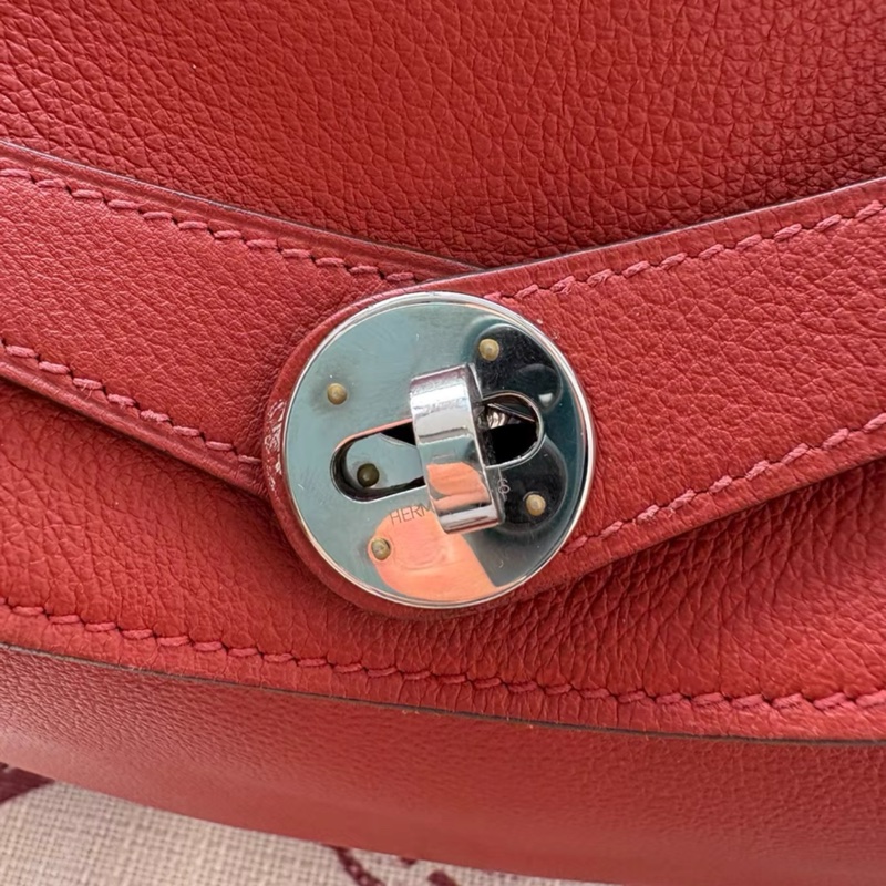 愛馬仕Hermes南瓜色lindy30 T刻 成色極品 99新evercolor皮 耐磨耐造 顏色高級-5