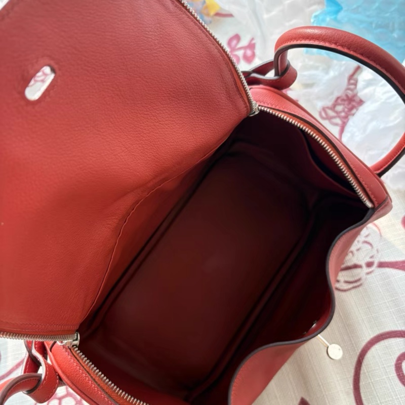 愛馬仕Hermes南瓜色lindy30 T刻 成色極品 99新evercolor皮 耐磨耐造 顏色高級-7